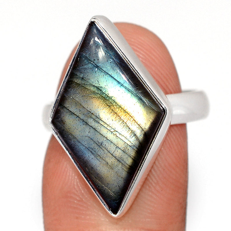 Multi Fire Labradorite Ring - MFLR1406