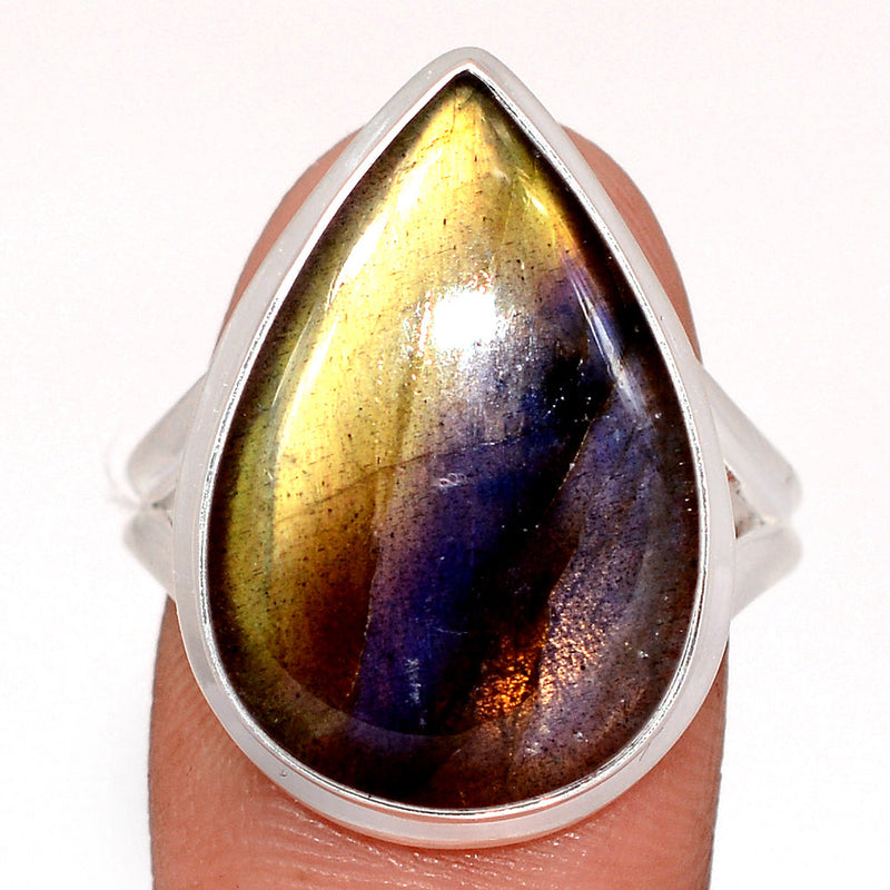 Multi Fire Labradorite Ring - MFLR1407