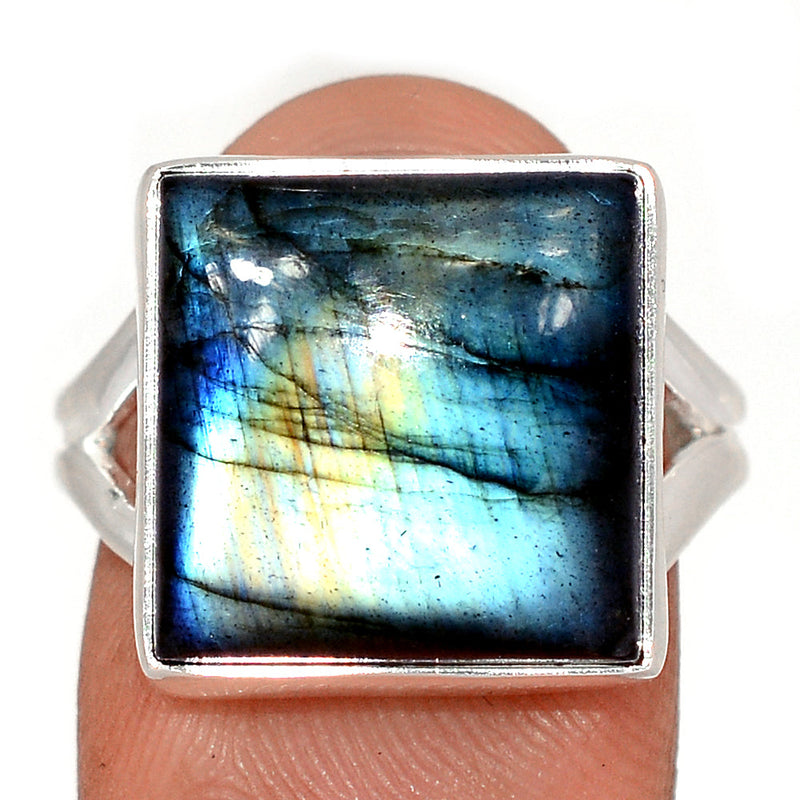 Multi Fire Labradorite Ring - MFLR1414