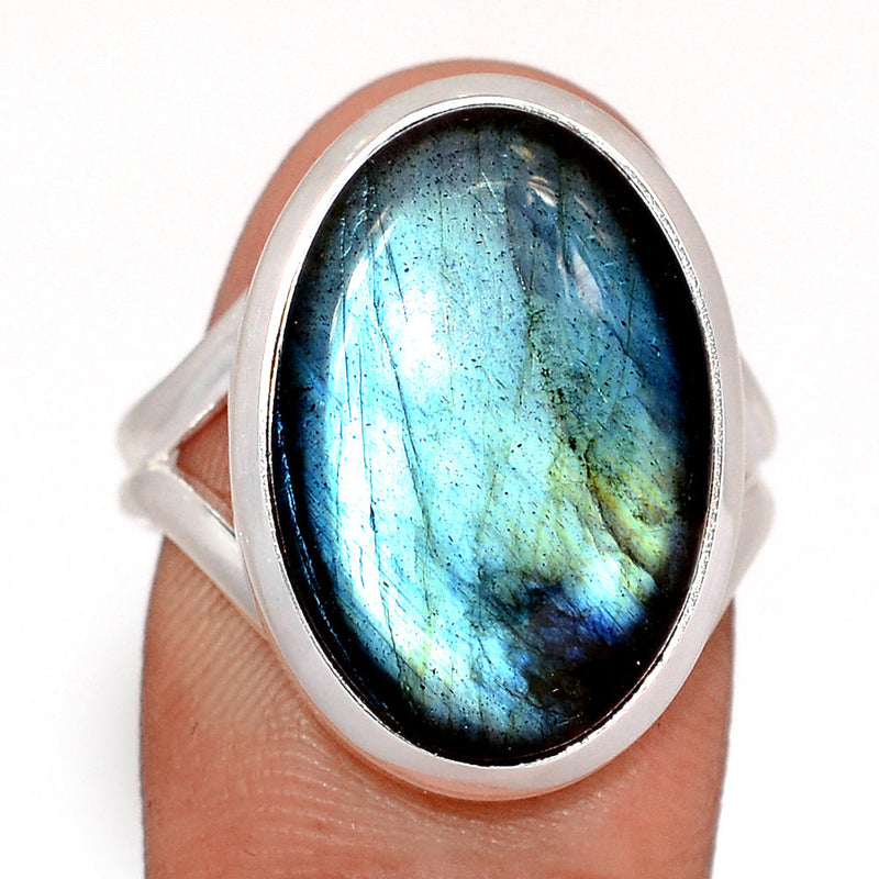 Multi Fire Labradorite Ring - MFLR1416