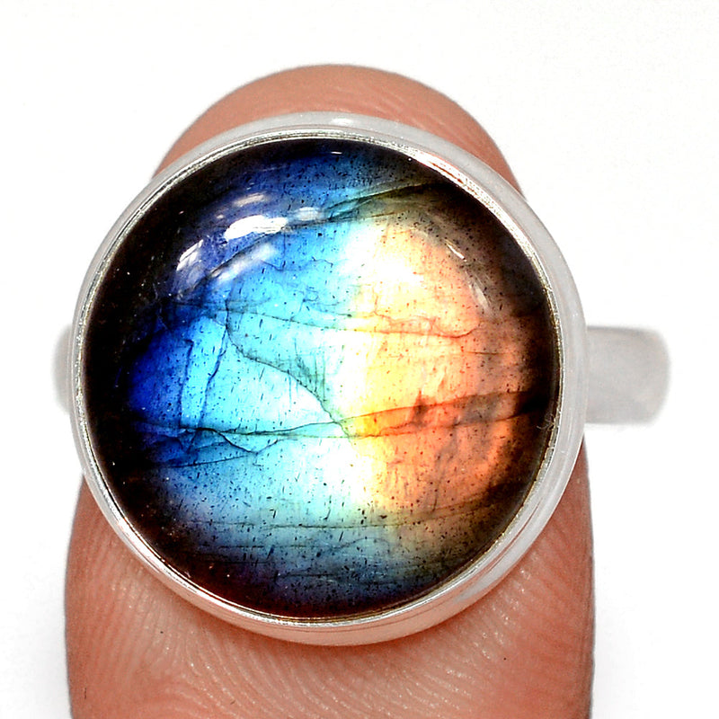 Multi Fire Labradorite Ring - MFLR1419