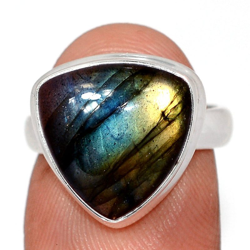 Multi Fire Labradorite Ring - MFLR1423