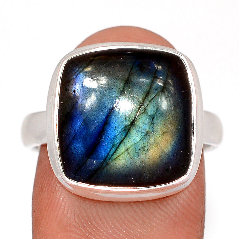 Multi Fire Labradorite Ring - MFLR1429