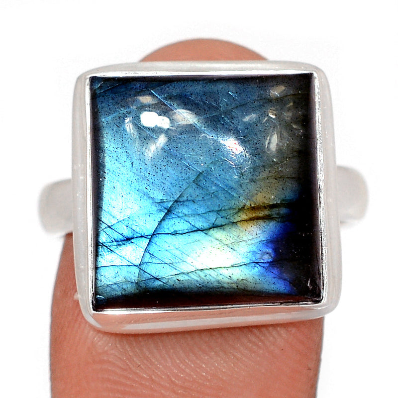 Multi Fire Labradorite Ring - MFLR1434