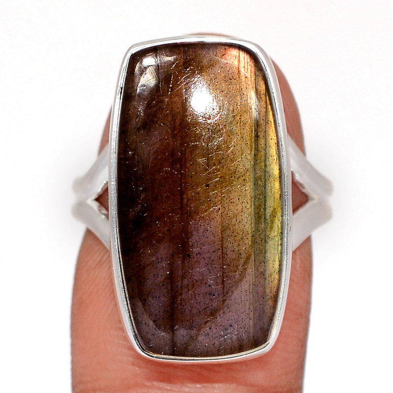Multi Fire Labradorite Ring - MFLR1435
