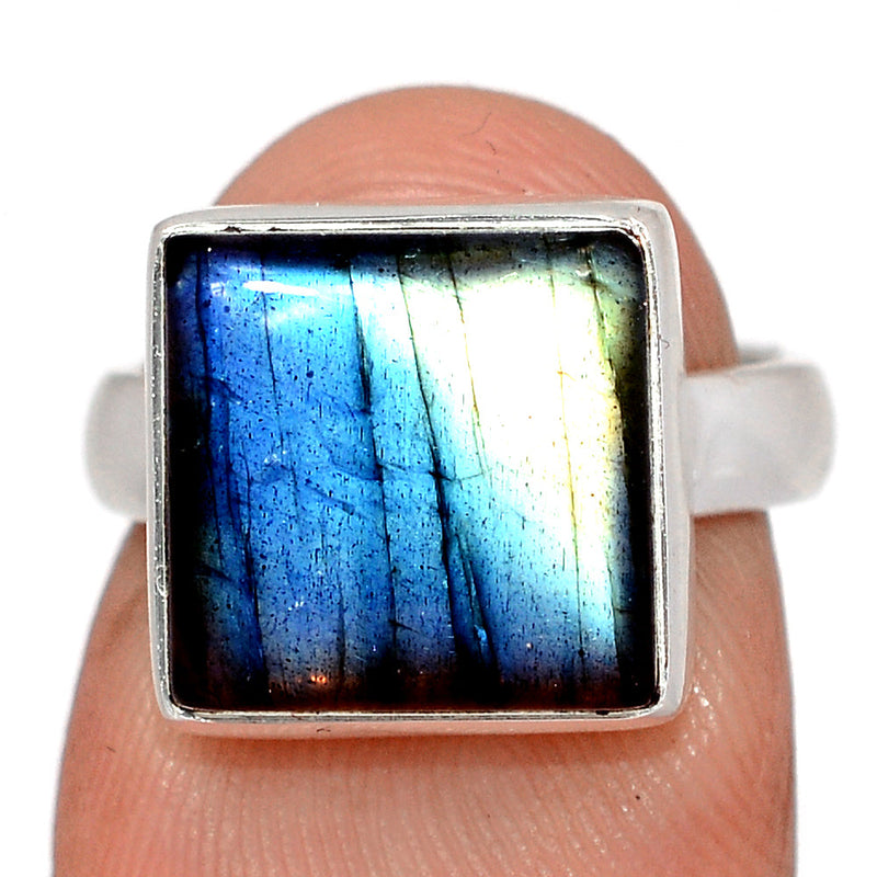 Multi Fire Labradorite Ring - MFLR1436