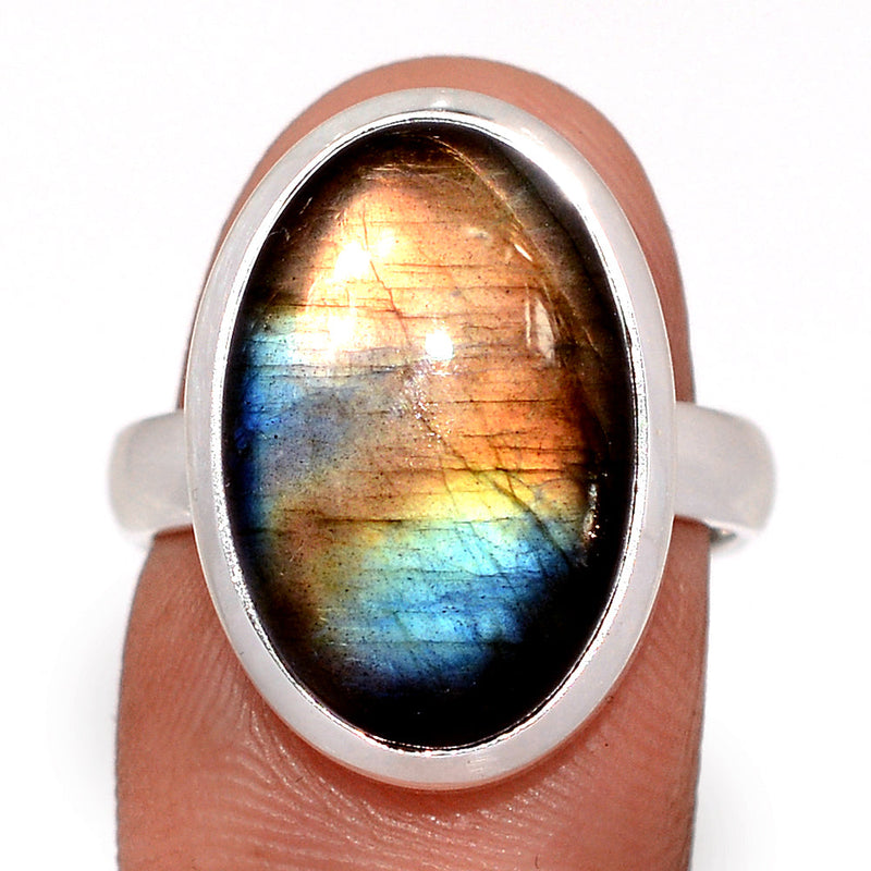 Multi Fire Labradorite Ring - MFLR1439