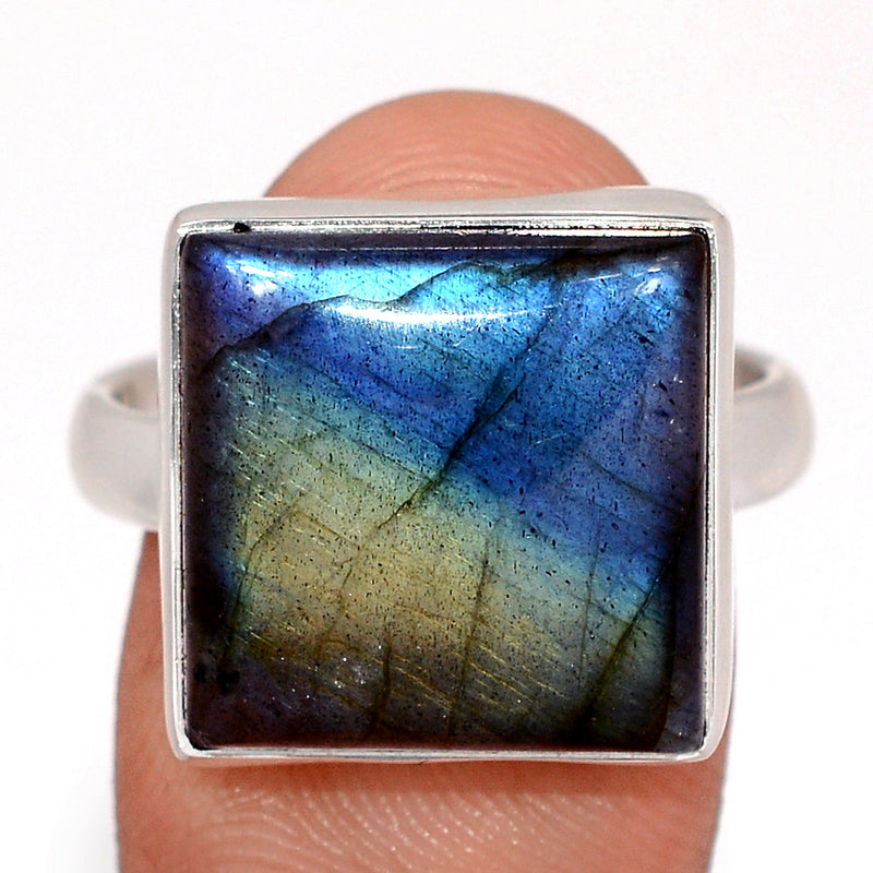 Multi Fire Labradorite Ring - MFLR1443