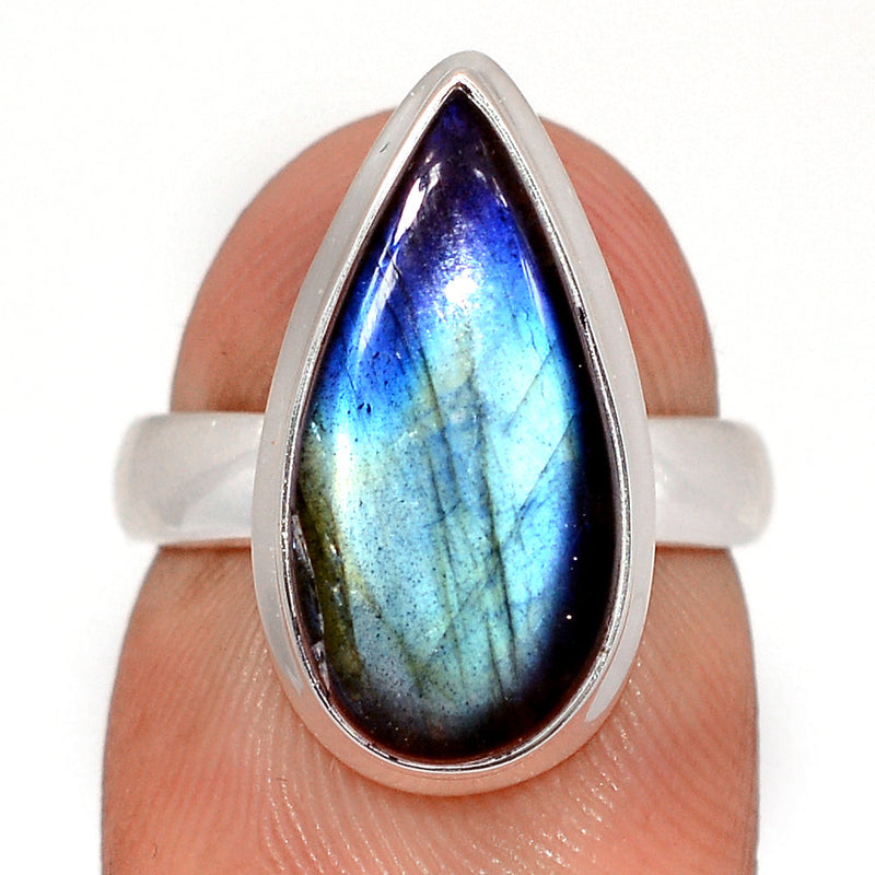 Multi Fire Labradorite Ring - MFLR1445