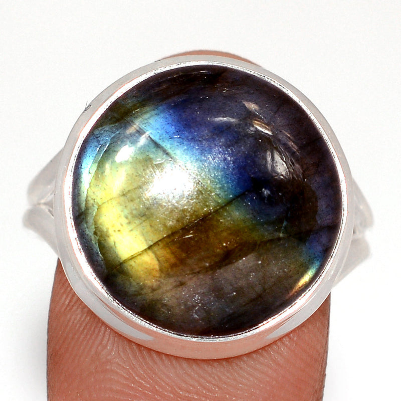 Multi Fire Labradorite Ring - MFLR1447