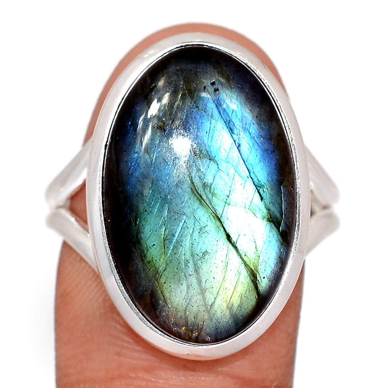 Multi Fire Labradorite Ring - MFLR1450