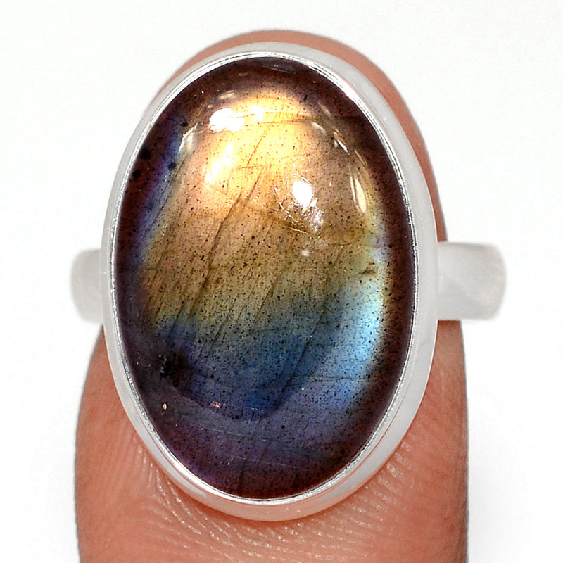 Multi Fire Labradorite Ring - MFLR1453