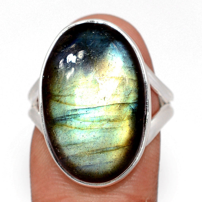 Multi Fire Labradorite Ring - MFLR1456