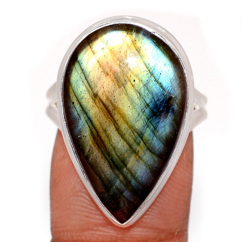 Multi Fire Labradorite Ring - MFLR1458