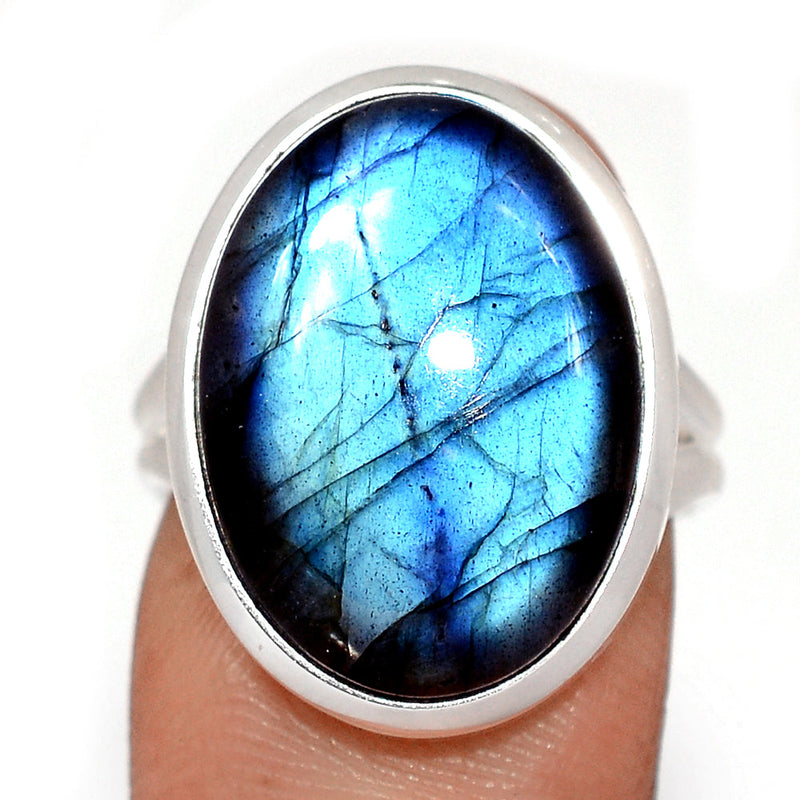 Multi Fire Labradorite Ring - MFLR1462