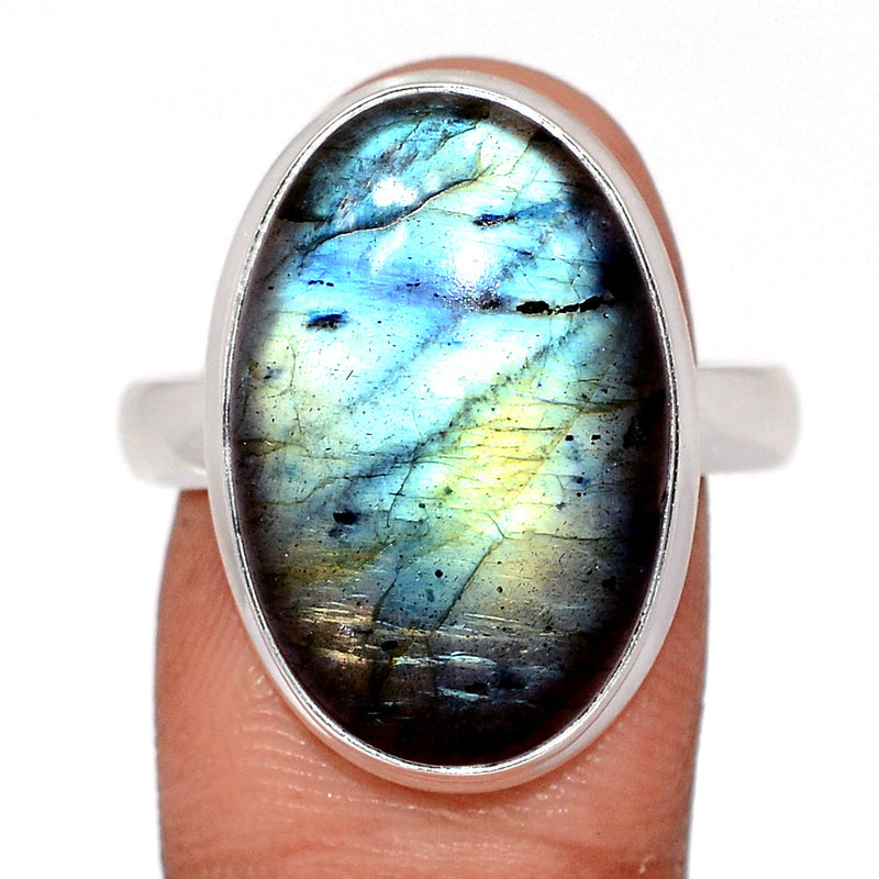 Multi Fire Labradorite Ring - MFLR1463