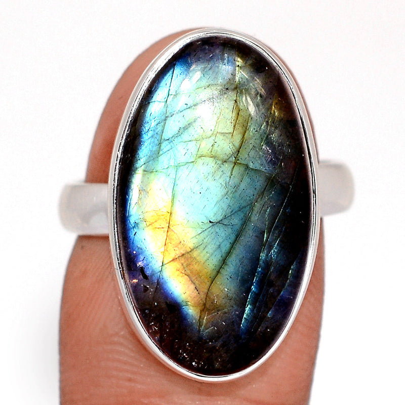 Multi Fire Labradorite Ring - MFLR1464
