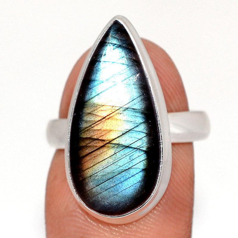Multi Fire Labradorite Ring - MFLR1468