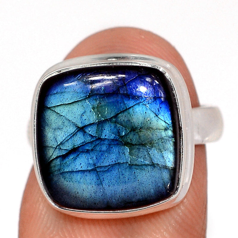 Multi Fire Labradorite Ring - MFLR1473
