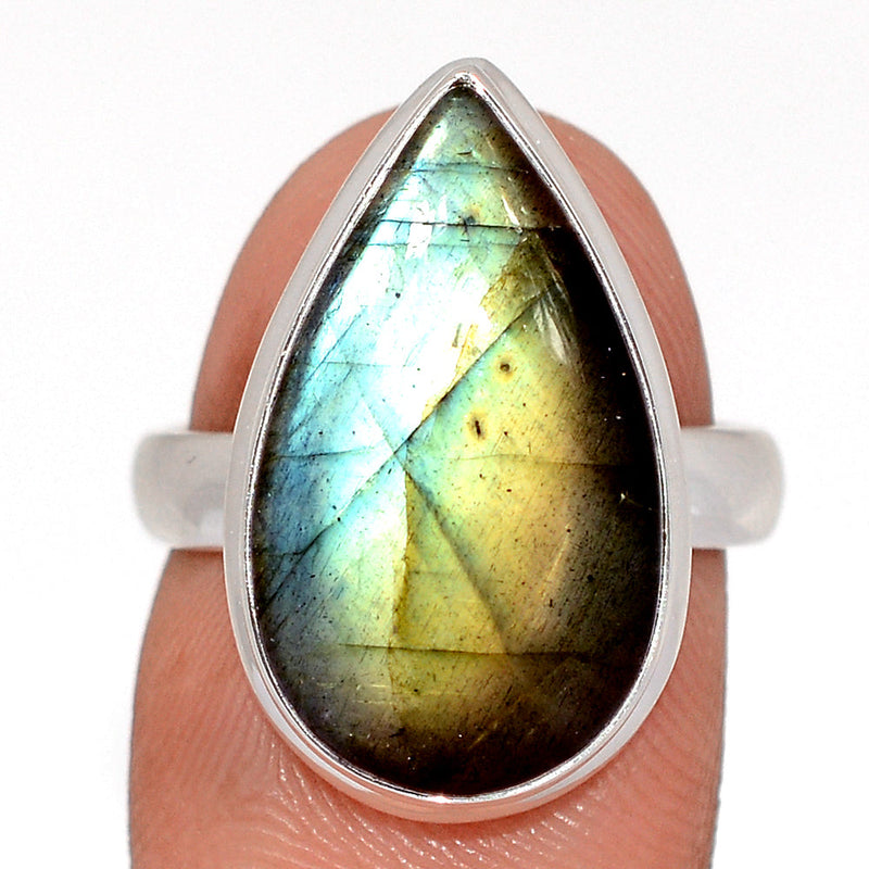 Multi Fire Labradorite Ring - MFLR1474