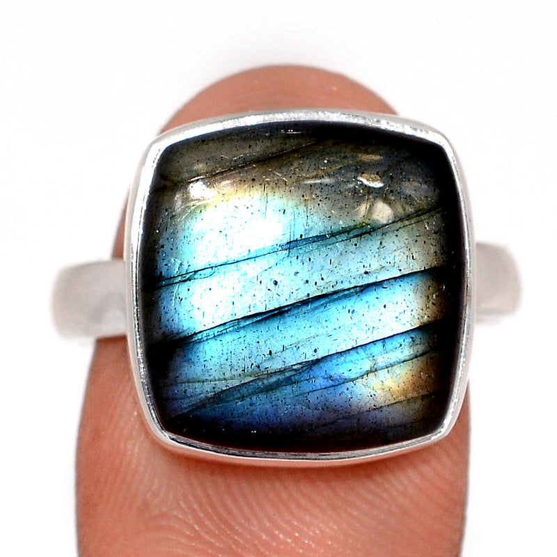 Multi Fire Labradorite Ring - MFLR1481