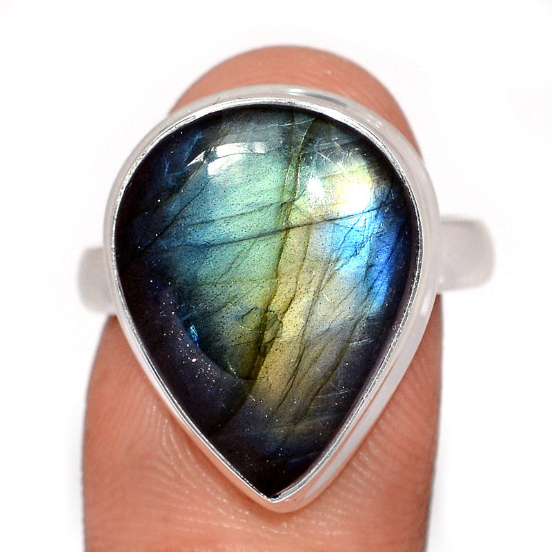 Multi Fire Labradorite Ring - MFLR1483