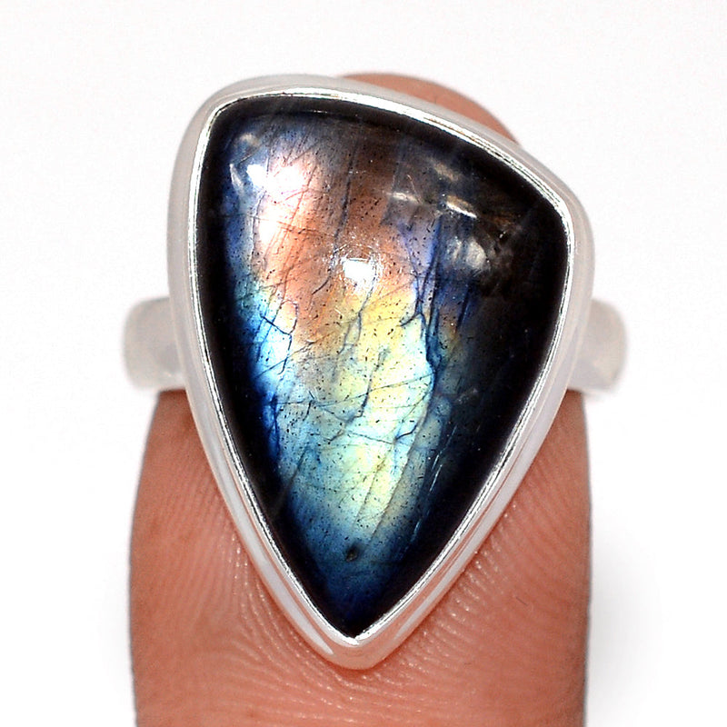 Multi Fire Labradorite Ring - MFLR1493