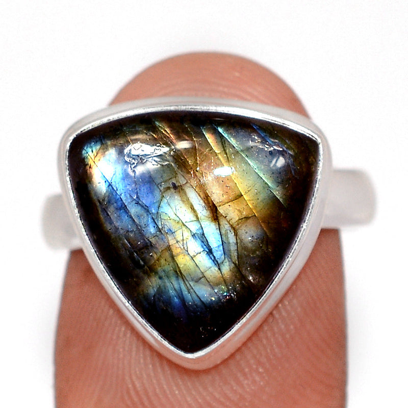 Multi Fire Labradorite Ring - MFLR1495