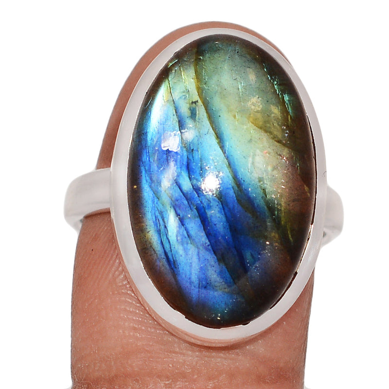 Multi Fire Labradorite Ring - MFLR1503