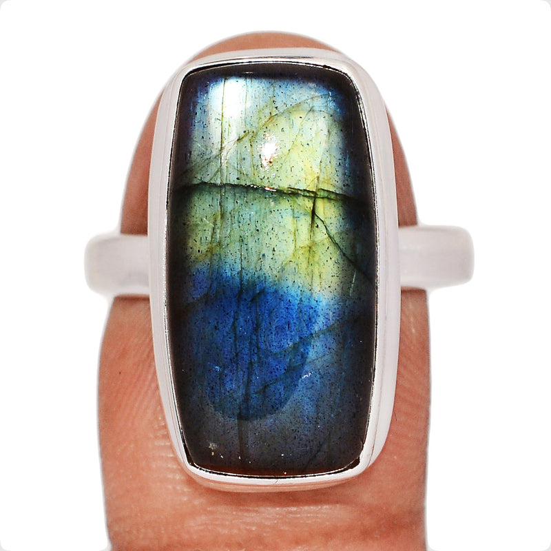 Multi Fire Labradorite Ring - MFLR1507