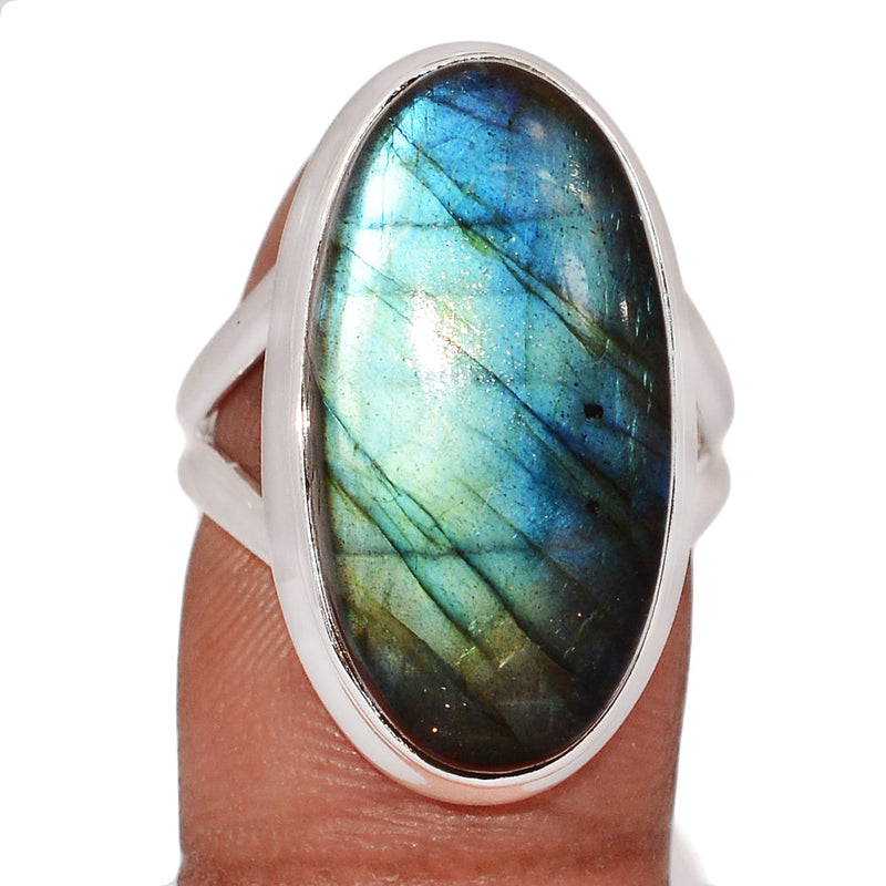 Multi Fire Labradorite Ring - MFLR1509