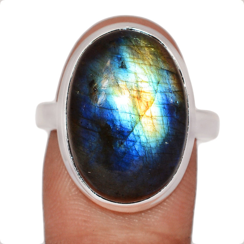 Multi Fire Labradorite Ring - MFLR1511