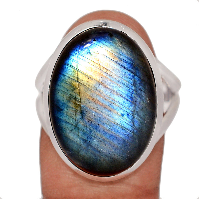 Multi Fire Labradorite Ring - MFLR1514