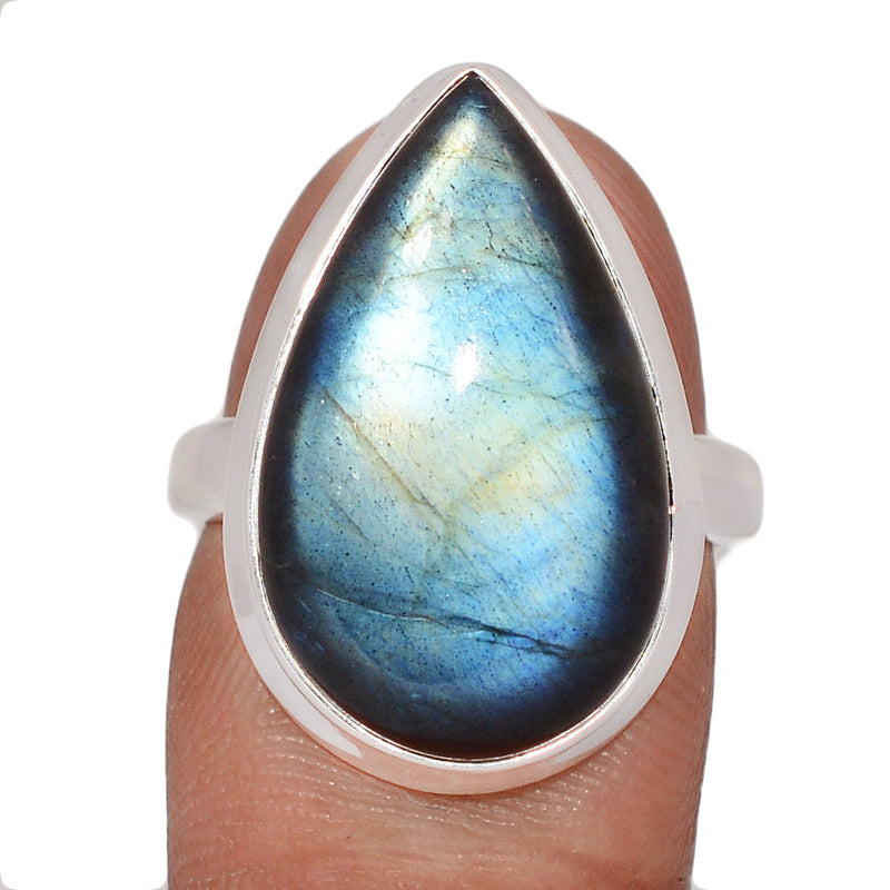 Multi Fire Labradorite Ring - MFLR1515