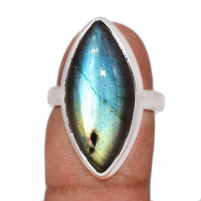 Multi Fire Labradorite Ring - MFLR1517