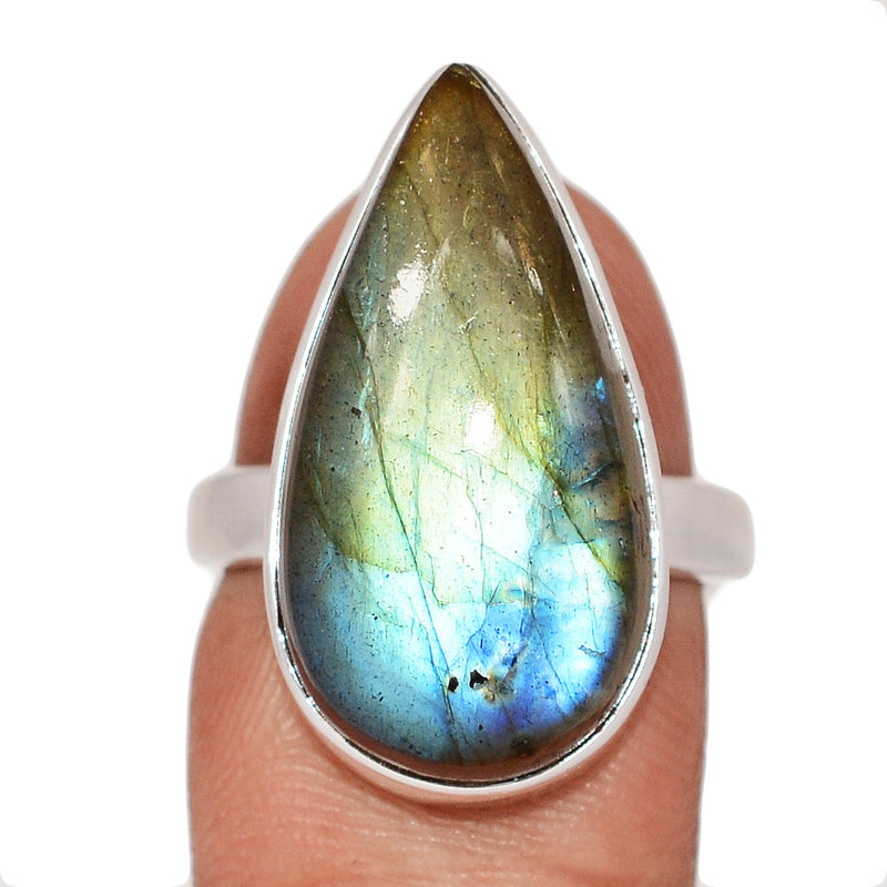 Multi Fire Labradorite Ring - MFLR1522