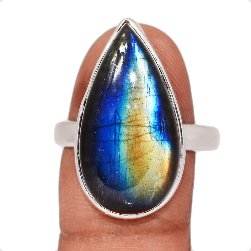Multi Fire Labradorite Ring - MFLR1527