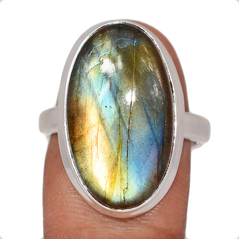 Multi Fire Labradorite Ring - MFLR1530