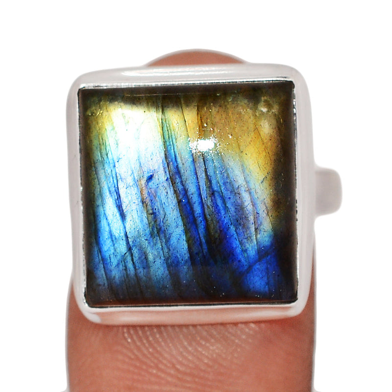 Multi Fire Labradorite Ring - MFLR1532