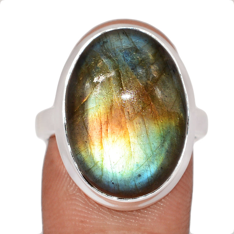 Multi Fire Labradorite Ring - MFLR1534