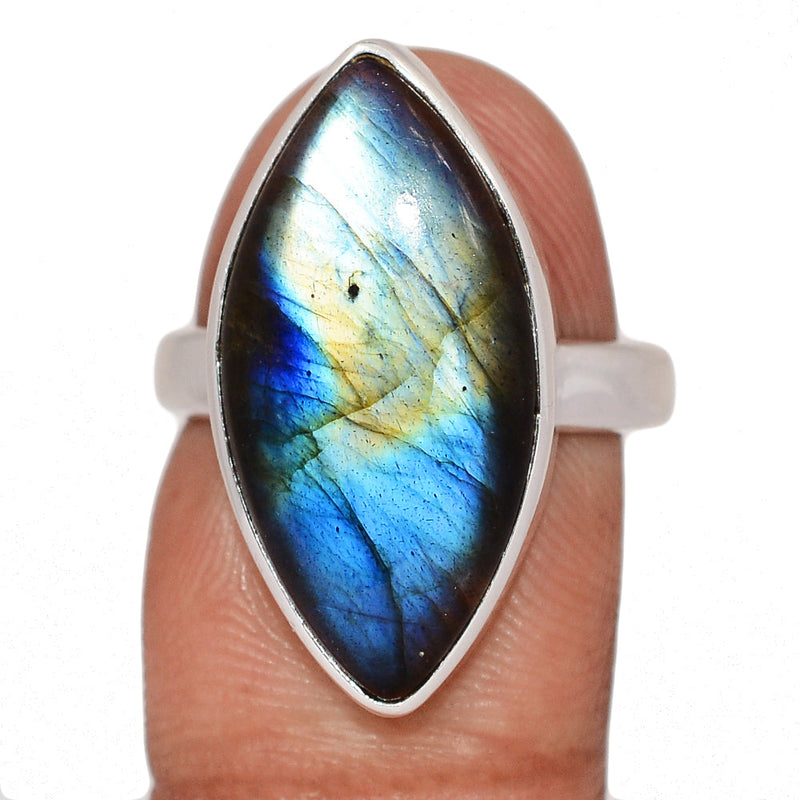 Multi Fire Labradorite Ring - MFLR1540