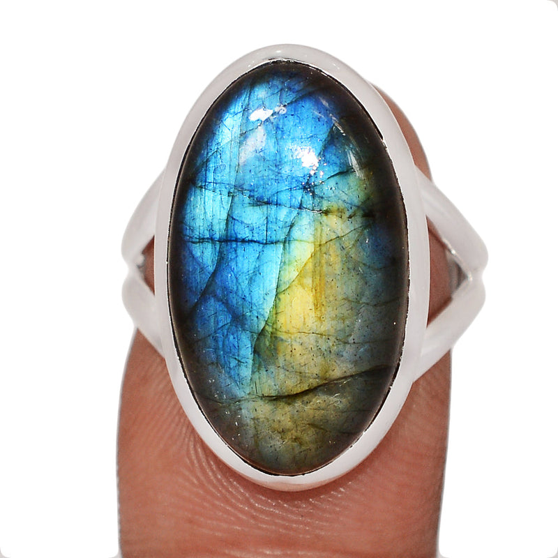 Multi Fire Labradorite Ring - MFLR1542
