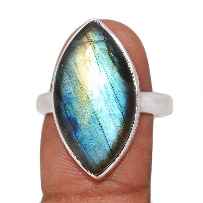 Multi Fire Labradorite Ring - MFLR1545
