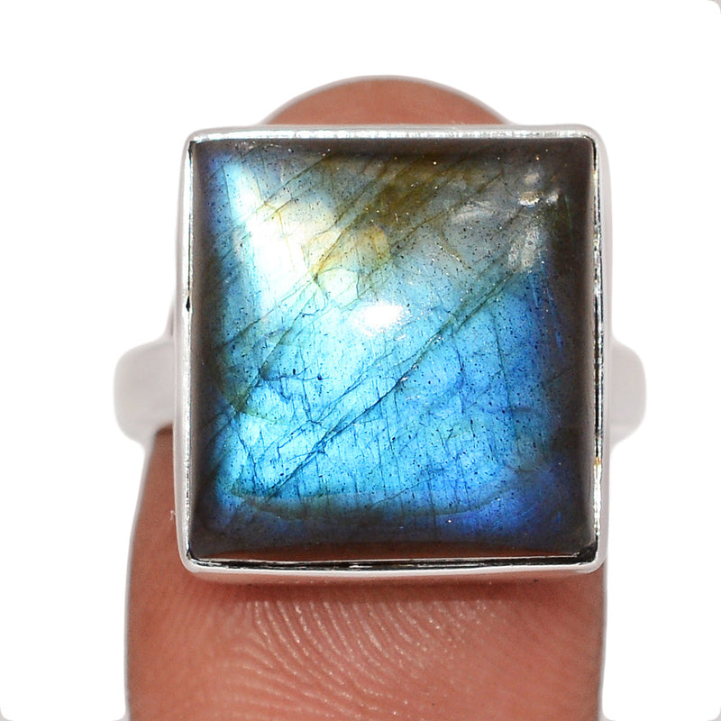 Multi Fire Labradorite Ring - MFLR1550