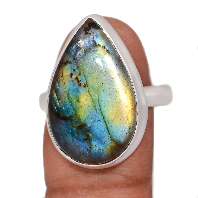Multi Fire Labradorite Ring - MFLR1552