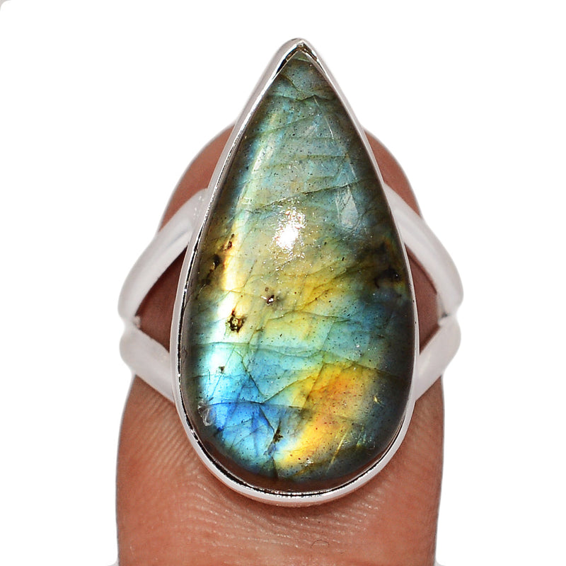 Multi Fire Labradorite Ring - MFLR1554