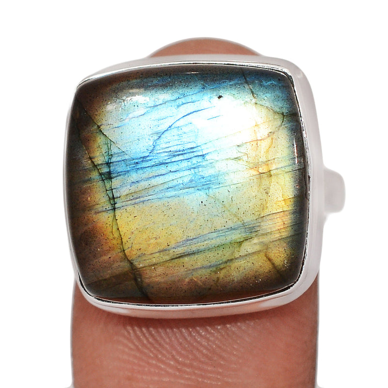 Multi Fire Labradorite Ring - MFLR1557