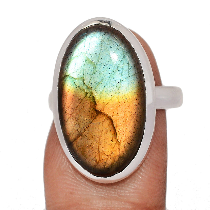 Multi Fire Labradorite Ring - MFLR1559