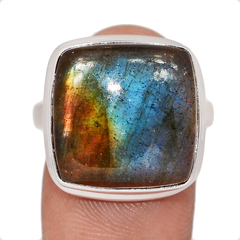 Multi Fire Labradorite Ring - MFLR1560