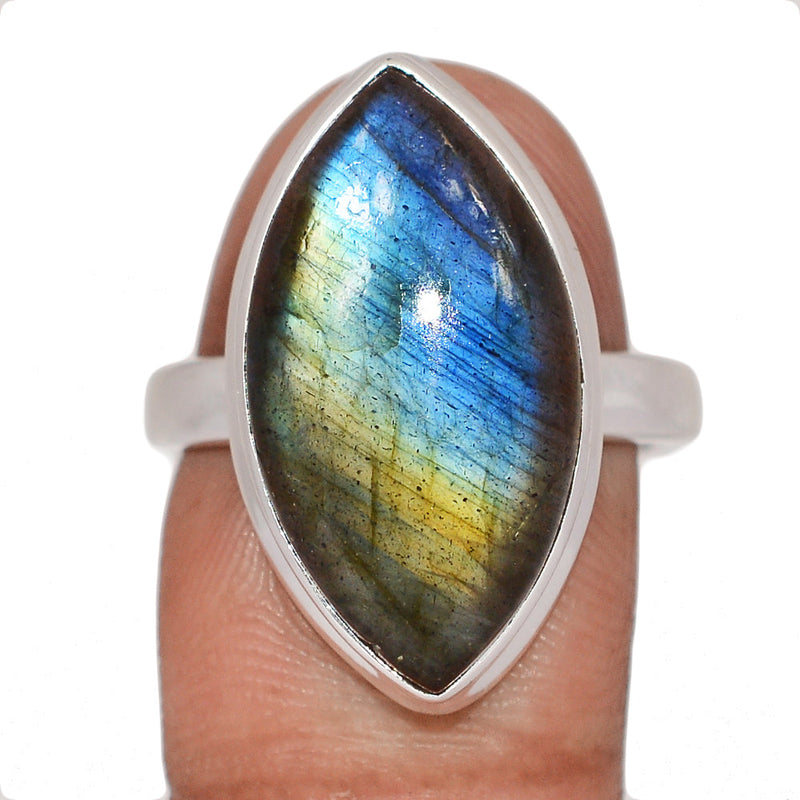 Multi Fire Labradorite Ring - MFLR1561